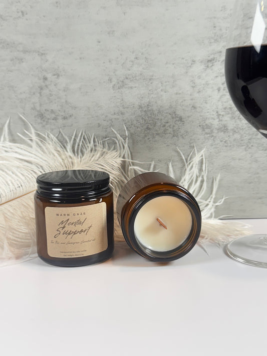 Mental Support – Clarity Essential Oil Blend Candle